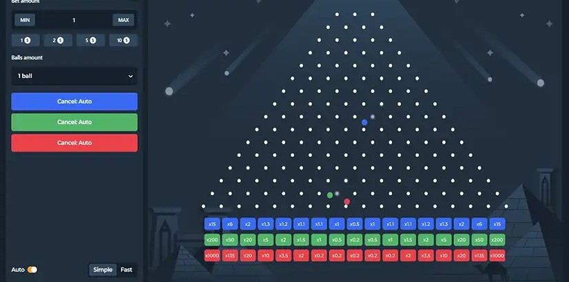 Plinko 1000 screenshot