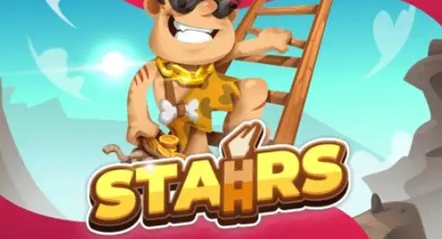 Stairs screenshot 2 - a round in progress climbing the steps